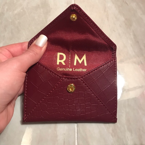 Rachel Miriam Leather Card Holder - Picture 6 of 6